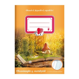 ICO SÜNI mesefüzet / olvasónapló, 4. osztálytól, A5