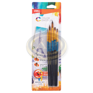 deli Color Emotion Ecsetk&eacute;szlet 5 darabos
