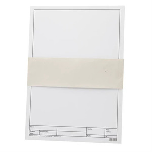 Rajzlap famentes A/4 180g keretezett 10 lap/csomag