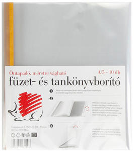 Füzet- és Tankönyvborító Ico Süni A/5 10 db/csomag