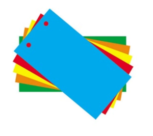 Elv&aacute;laszt&oacute;cs&iacute;k 10,5x23cm piros 100db/csomag