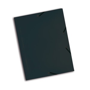 Gumis mappa PP Exacompta Opaque, A/4 fekete