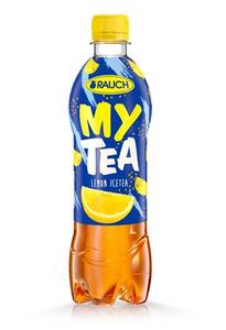 Üdítőital, szénsavmentes, 0,5 l, RAUCH Mytea, citrom