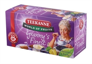 Teekanne tea Grannys Finest/Szilvás-fahéj 50g