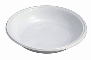 Tányér mély műanyag 500ml 50db/csomag