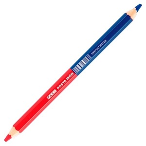 Postairón PAX vastag PIROS-KÉK