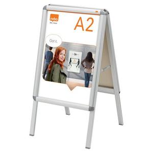 Nobo Premium Plus megállítótábla A2 méret, 48 x 56 cm