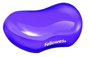 Géltöltésű mini csuklótámasz, LILA CRYSTAL SOFTGEL FELLOWES