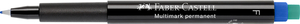 Faber-Castell Alkoholos filctoll kék F-es heggyel