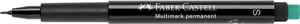 Faber-Castell Alkoholos filctoll fekete S-es heggyel