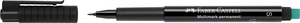 Faber-Castell Alkoholos filctoll fekete S-es heggyel