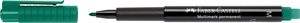 Faber-Castell Alkoholos filctoll zöld M-es heggyel