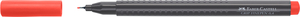 Faber-Castell Tűfilc 0,4mm GRIP muskátlipiros