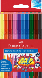 Faber-Castell Filctollkészlet 10db-os GRIP