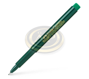 Faber-Castell Tűfilc 0,4mm 1511 Document z&ouml;ld