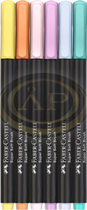 Faber-Castell Filctollk&eacute;szlet   6db-os BLACK EDITION pasztell