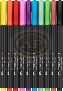 Faber-Castell Filctollk&eacute;szlet 10db-os BLACK EDITION