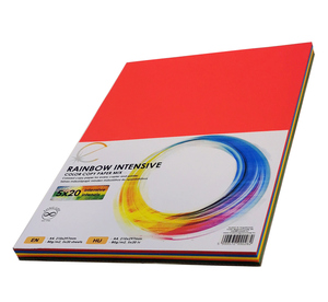 Rainbow Intensive Mix Színes másolópapír A/4 80g , 5x20ív