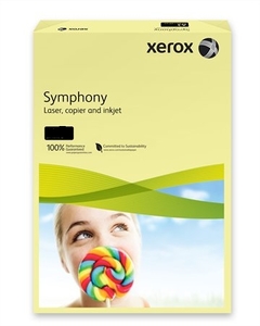 Xerox Symphony színes fénymásolópapír A/4 80g pasztell sárga 500 ív/csomag
