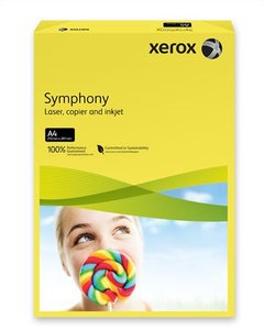 Xerox Symphony színes fénymásolópapír A/4 80g intenzív sötétsárga 500 ív/csomag