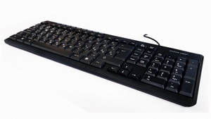 Billentyűzet -KB-MM818- multimédiás USB, FEKETE SILVERLINE