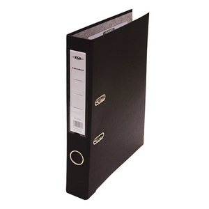 Iratrendező A4 5,5cm gerinc, fekete, lapraszerelt