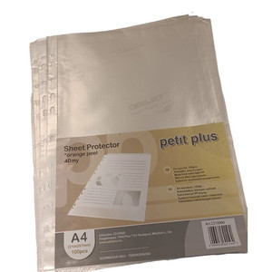 Lefűzhető genotherm A/4 40mic, 1db, Petit