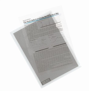 Genotherm adatvédelmi, PP, A4, Camouflage, víztiszta, 1 darab