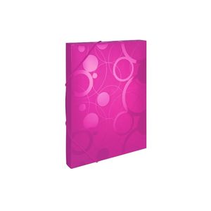 P+P NEO COLORI pink Gumis mappa P+P NC A4 30mm pink  2-966