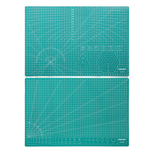 DELI Vágólap alátét, öngyógyuló, A3, zöld