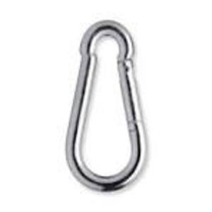 Karabiner rugós, 6cm