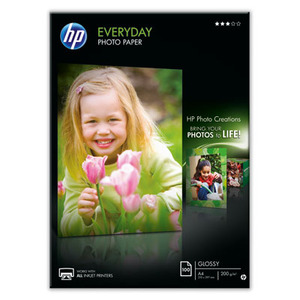 Fotópapír HP Selyemfényű, tintasugaras A4/170gr. 100ív/csom Q2510A