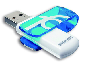 Philips pendrive USB 2.0 16GB Vivid Edition kék