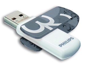 Philips pendrive USB 2.0 32GB Vivid Edition szürke