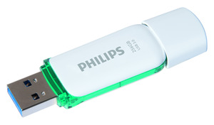 Philips Pendrive USB 3.0 256GB Snow Edition fehér-zöld
