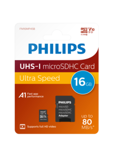 Philips 16Gb microSDHC Class 10 UHS-I U1