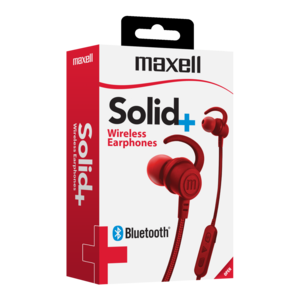 Maxell Solid BT bluetooth füllhallgató piros