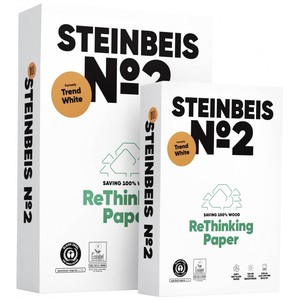 Fénymásolópapír újrahasznosított, Steinbeis No.2, A3 80g. 500 ív/csomag