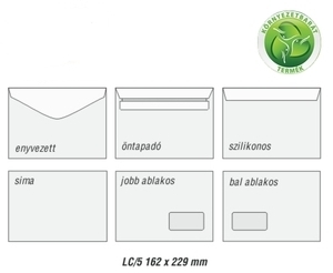 Boríték LC5 önt újrahaszn