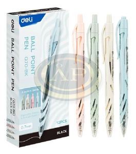 DELI Xtream Grip Goly&oacute;stoll, 0,7mm, nyom&oacute;gombos, Q70, vegyes sz&iacute;n