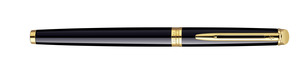 WATERMAN HEMISPHERE TÖLTŐTOLL LAKK FEKETE, ARANY KLIPSZ S0920610
