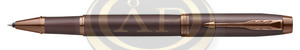 Parker Royal IM Monochrome burgundi v&ouml;r&ouml;s rollertoll,  burgundi v&ouml;r&ouml;s klipsz, 2190513