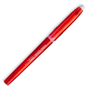 Zseléstoll PaperMate radírozható tintás kupakos, piros tintával