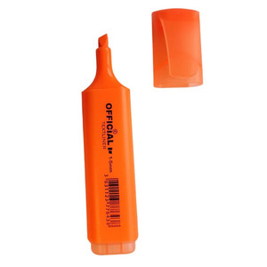 Sz&ouml;vegkiemelő OFFICIAL REDACTOR lapos 1-5mm narancs