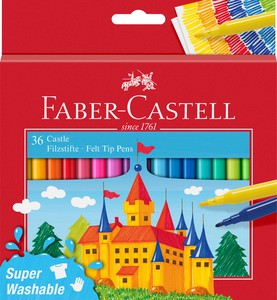 Faber-Castell Filctollkészlet 36db-os kastélyos
