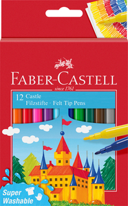 Faber-Castell Filctollkészlet 12db-os kastélyos