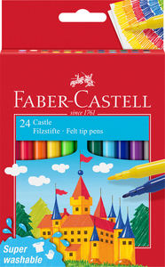Faber-Castell Filctollkészlet 24db-os kastélyos