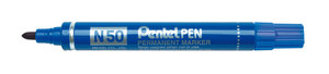 Pentel Marker alkoholos kék N50, 2mm hegy, Íráshossz kb. 1000 méter.
