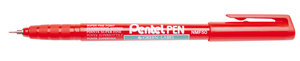 Pentel Marker alkoh tűhegyű pir NMF50-BO