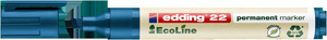 Edding 22 ECOLINE permanent marker KÉK